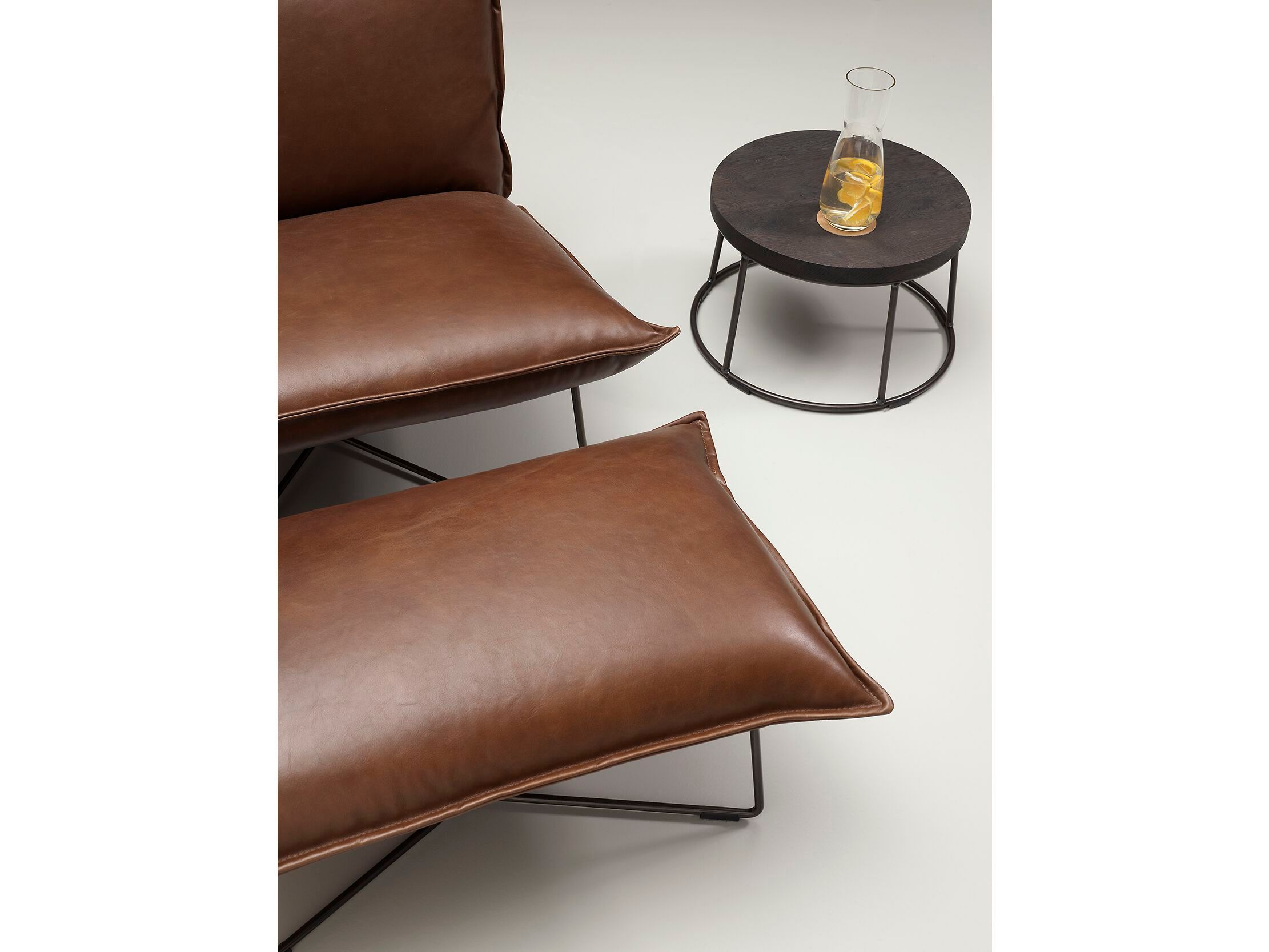 Кожаная мягкая подставка для ног Jess Earl ARCH-00040940 - Вид №3