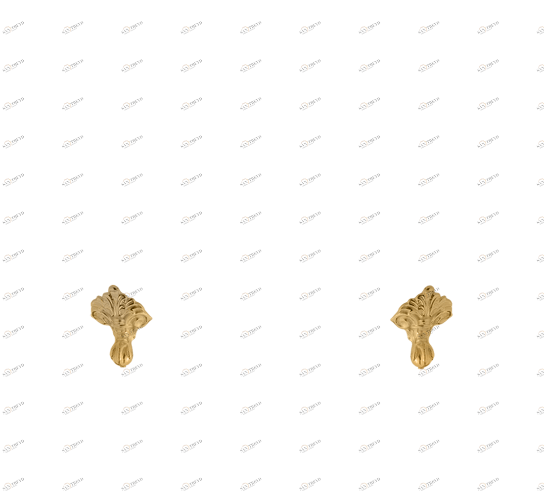 Gentry Home Bexley Cast iron bathtubs with feet Классическое сусальное золото GH101897 