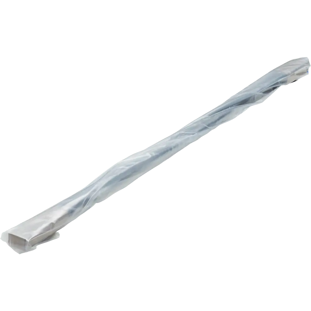 Нащельник узкий алюминиевый 23x19x1318 мм белый (2 штуки) Santreyd STLM-2002065 - Вид №2