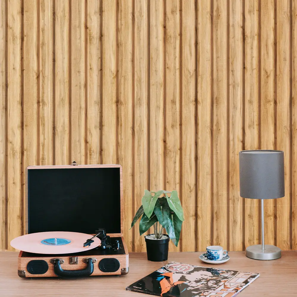 STELLA Битс: стеновая панель МДФ с текстурой пекан для современного интерьера 89378886 STLM-1472354 - Вид №3