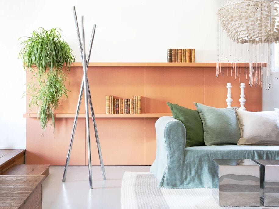 Напольная вешалка из нержавеющей стали Lando ASTER ARCH-00081106 - Вид №2