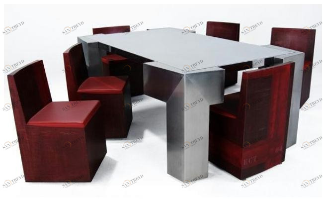 ICI ET LÀ Стальной стол Connect sun-id-1353524