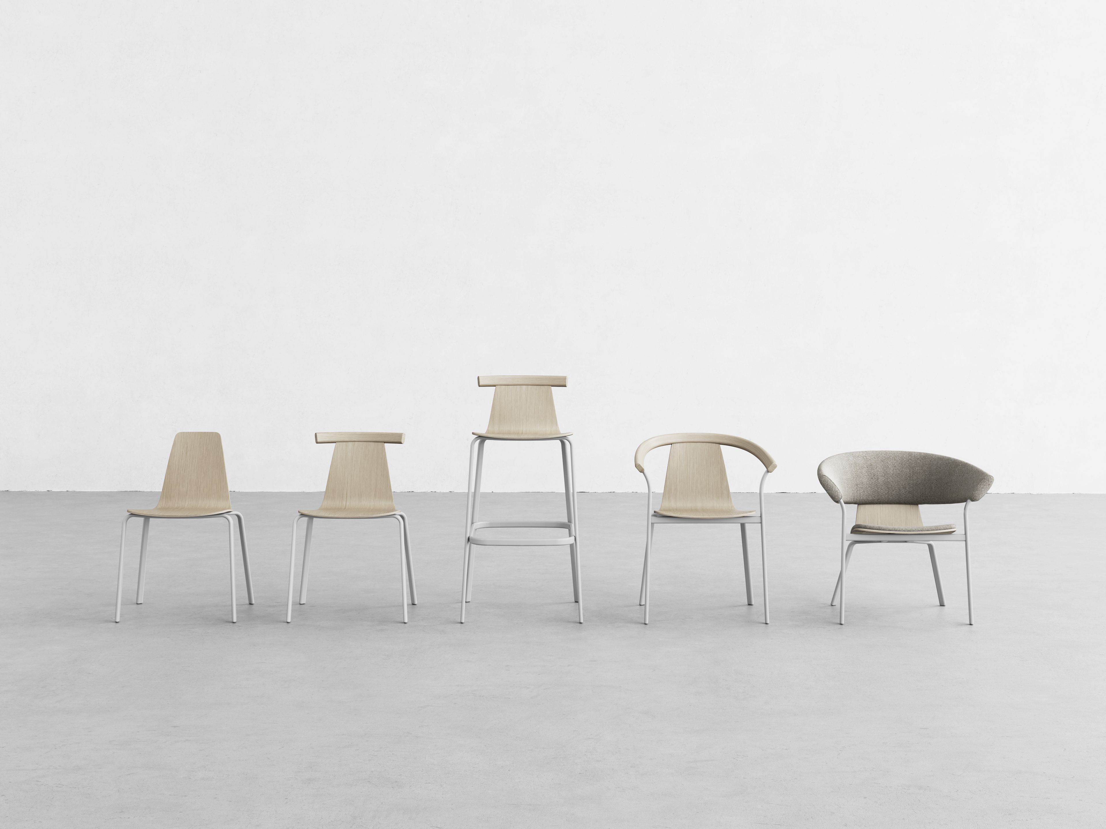 Деревянный штабелируемый стул ALKI Atal ARCH-00000411 - Вид №1