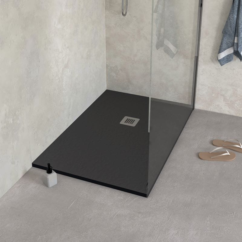 Нескользящий прямоугольный поддон для душа из композитного материала Ercos Stone ARCH-00120814 - Вид №2