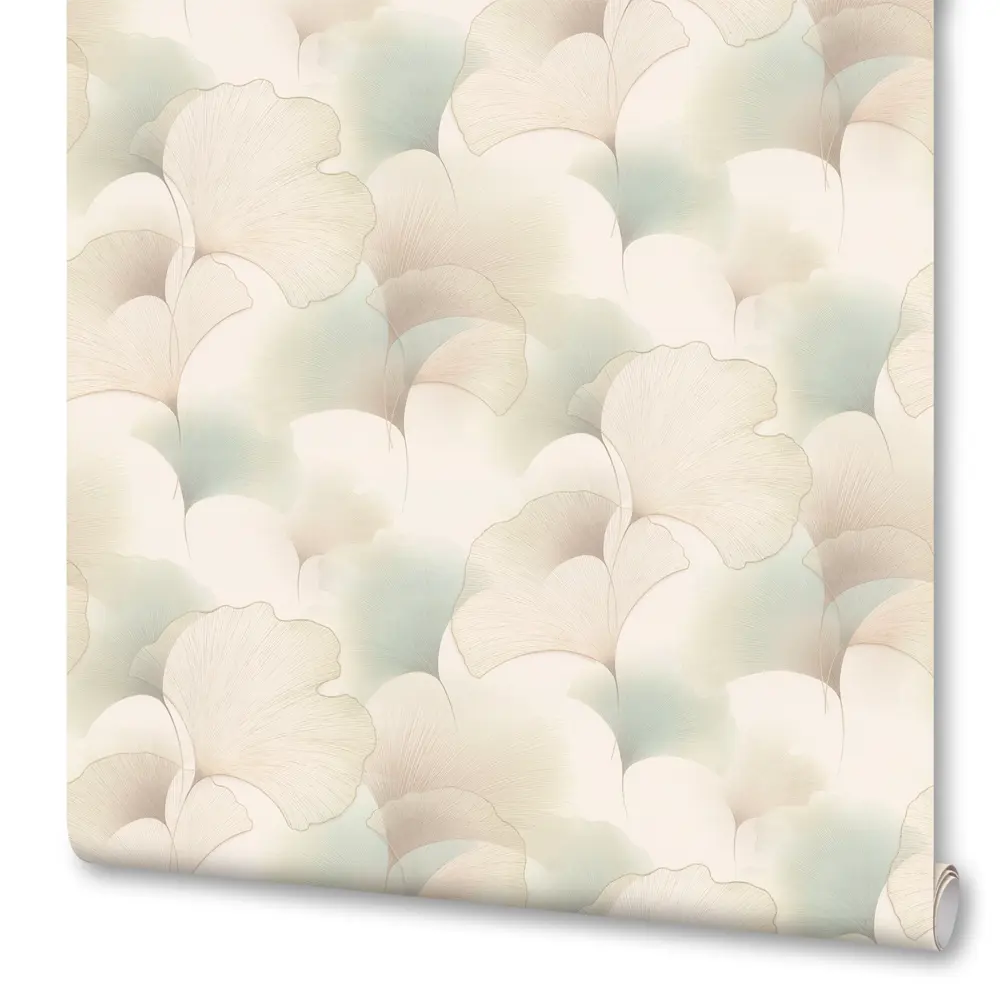 Обои флизелиновые Артекс Аллюр зеленые с цветочным рисунком 1.06 м 89440780 STLM-1582668