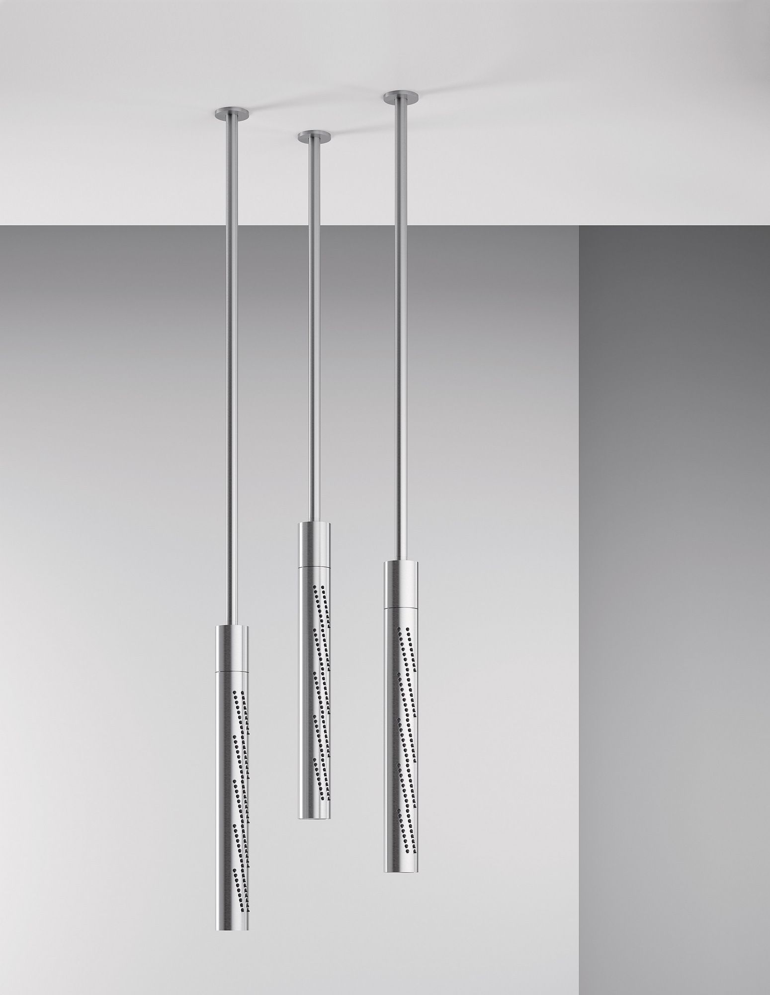 Потолочная душевая головка из нержавеющей стали Zazzeri Z316 MONO ARCH-00037267 - Вид №2