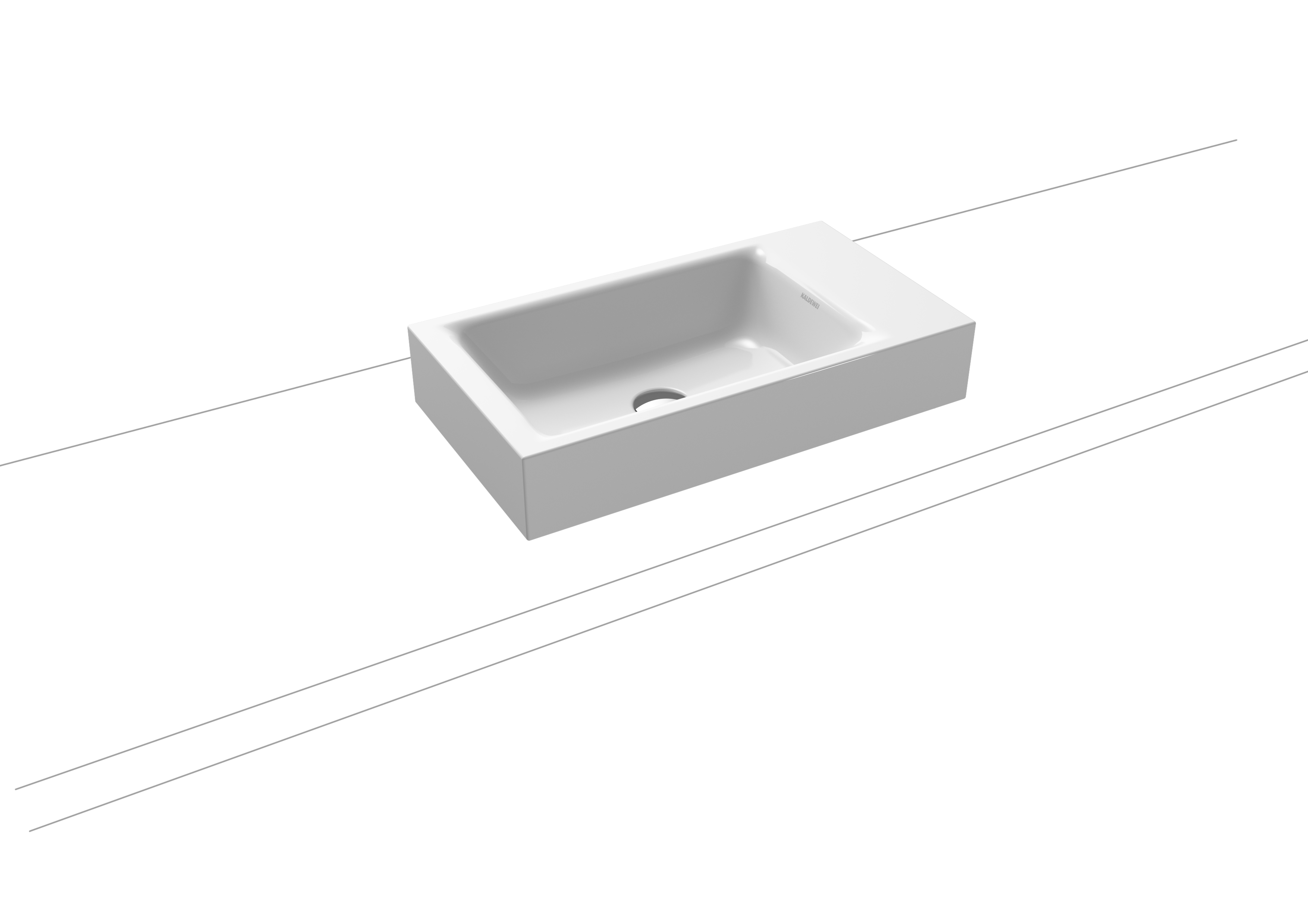Умывальник KALDEWEI Сталь эмалированная 3166 145 Манхэттен 31663083145  - Вид №1