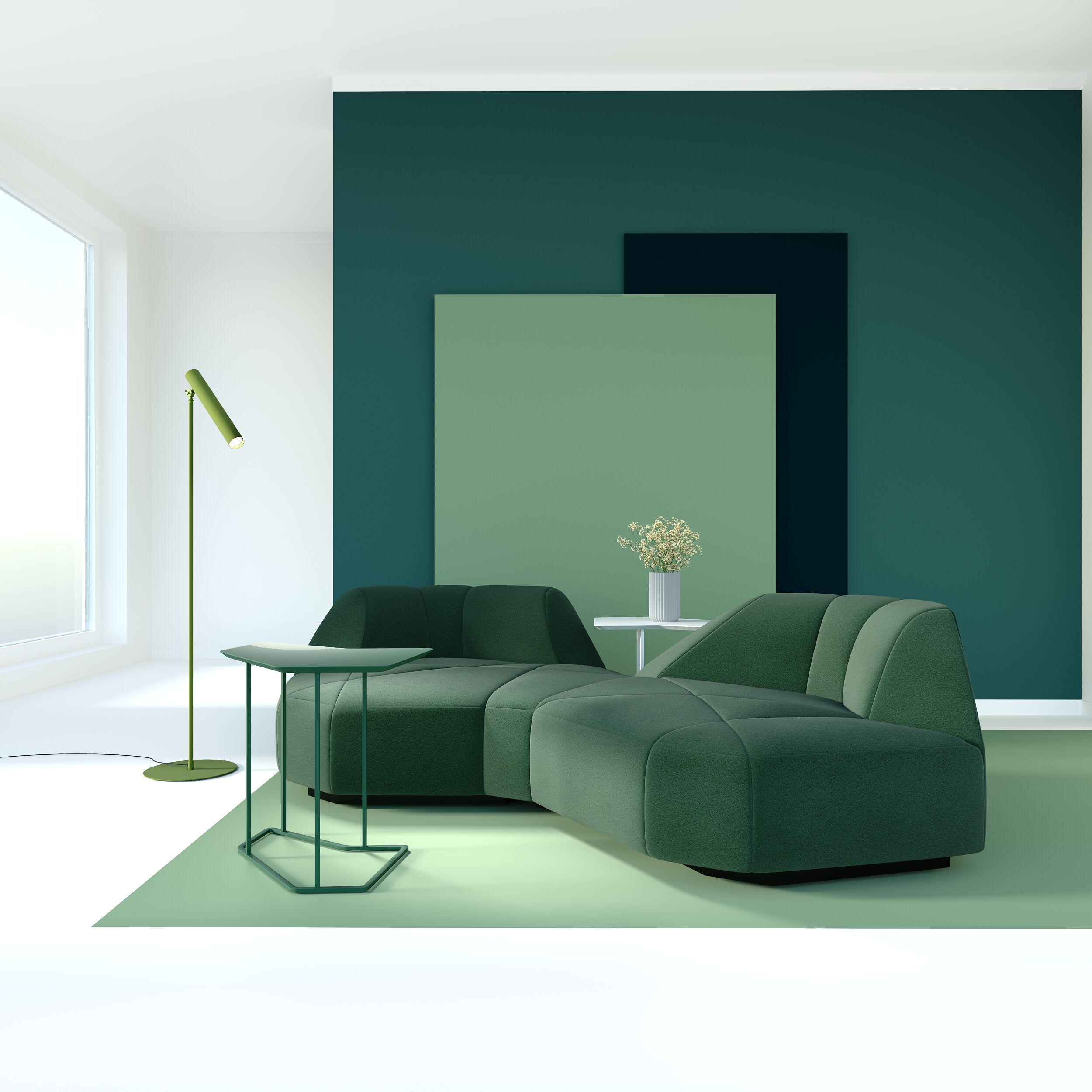 4-местный тканевый диван FID Paris Crystal ARCH-00054713 - Вид №2