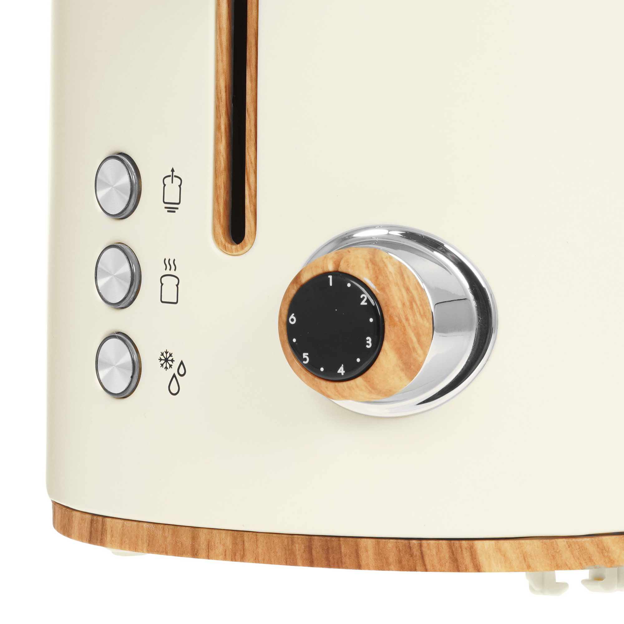 9057395 Тостер TESLER TT-240 бежевый STDN-0046727 - Вид №3