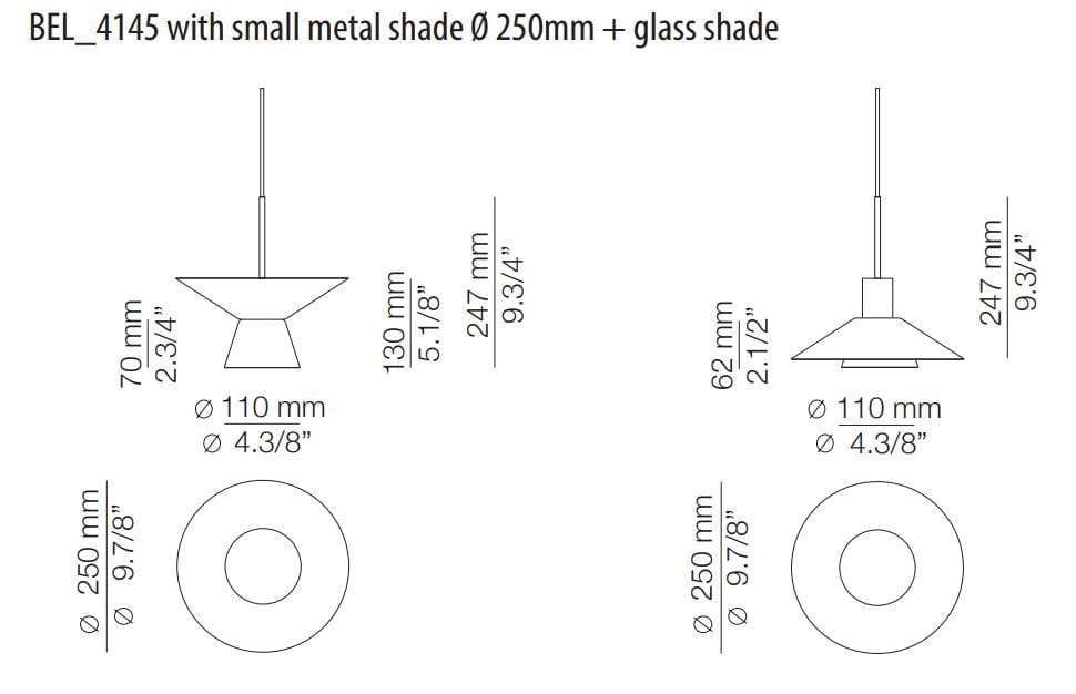 Металлический светодиодный подвесной светильник Estiluz Belt ARCH-00105269 - Вид №14
