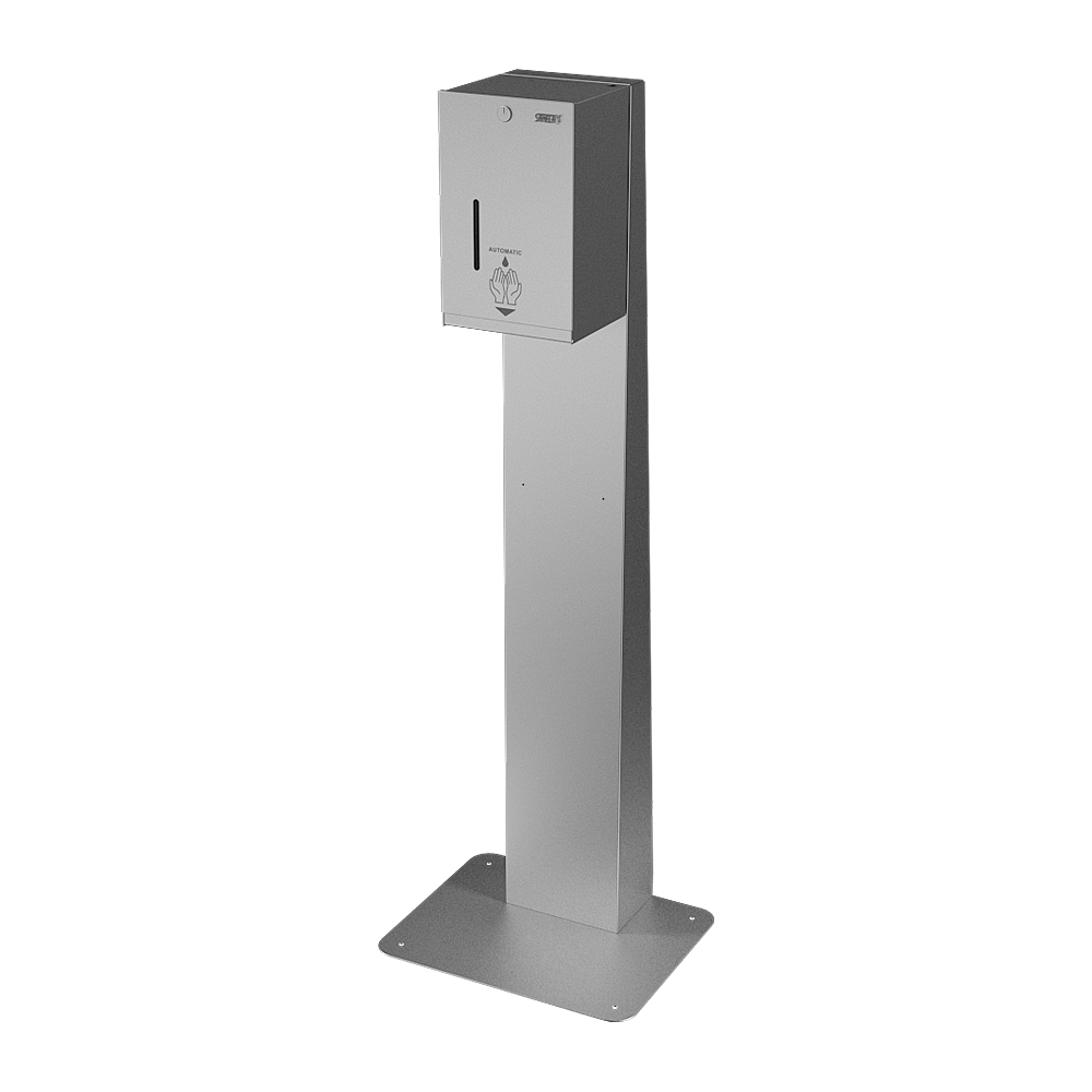 95593 Автоматический нержавеющий дозатор жидкой и гелевой дезинфекции, 12 В SANELA 