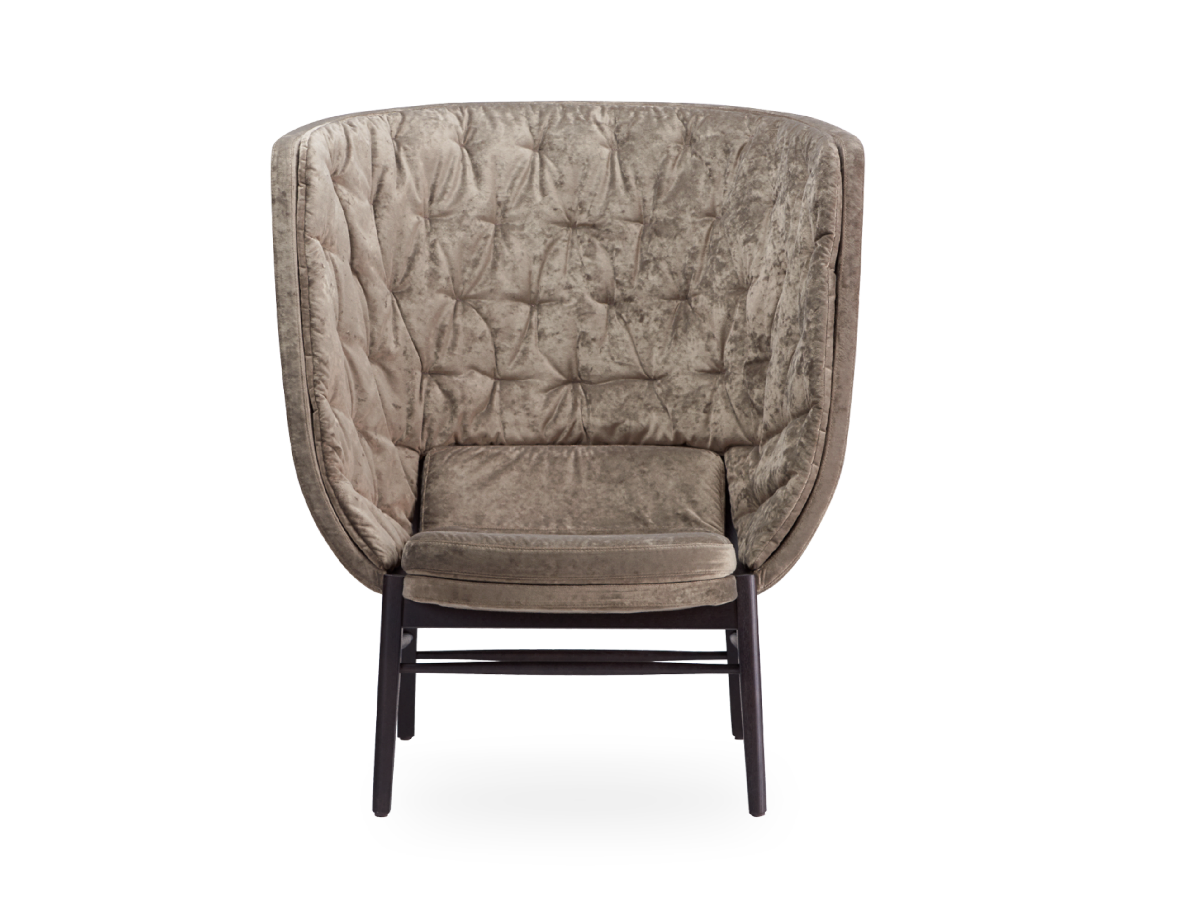 Кресло с высокой спинкой ROSSIN Cleo Wood ARCH-00053244 - Вид №2