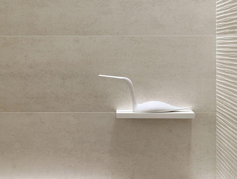 FAP ceramiche Белая плитка для стен с эффектом бетона для интерьеров Meltin sun-id-1516276 - Вид №5