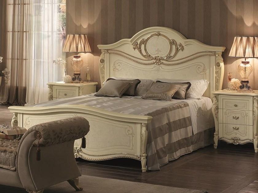 Arredoclassic Двуспальная кровать в классическом стиле с высоким изголовьем Tiziano sun-id-1496501 - Вид №1