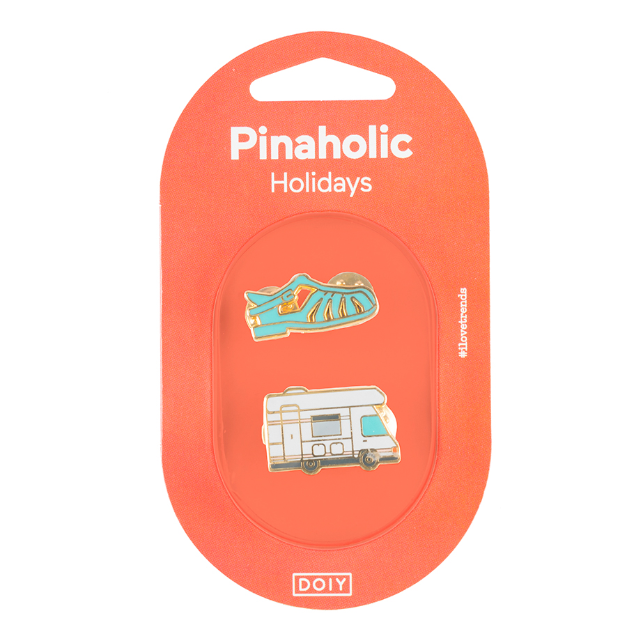 DYPINSHOL Набор из 2-х металлических булавок pinaholic holidays Doiy  - Вид №2