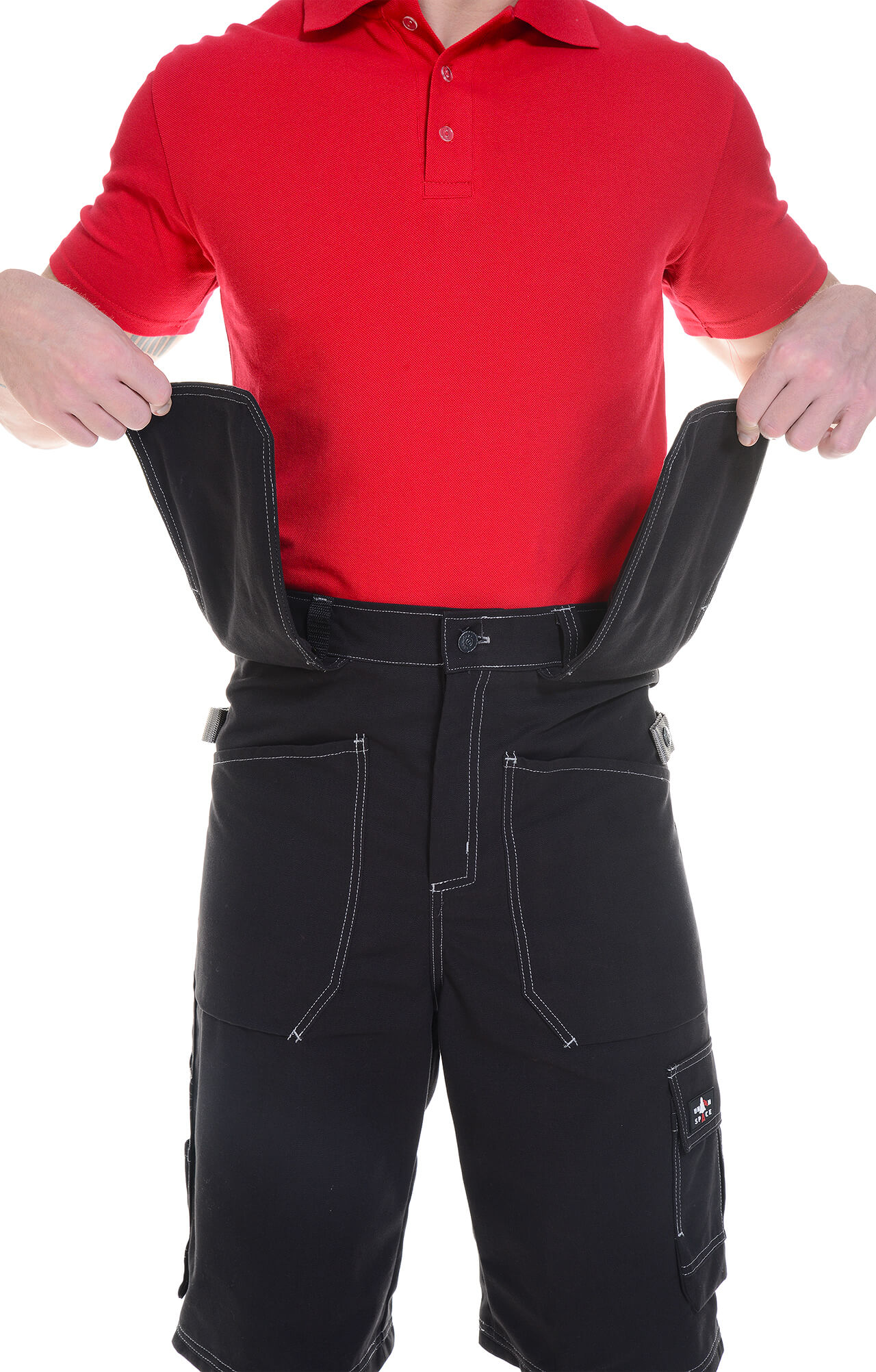 62879 Шорты  черные Union Space  Летняя спецодежда  размер 44-46/170-176  - Вид №7