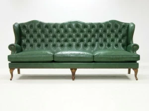 CREARTE COLLECTIONS Стеганый 3-местный кожаный диван Dover crearte 68