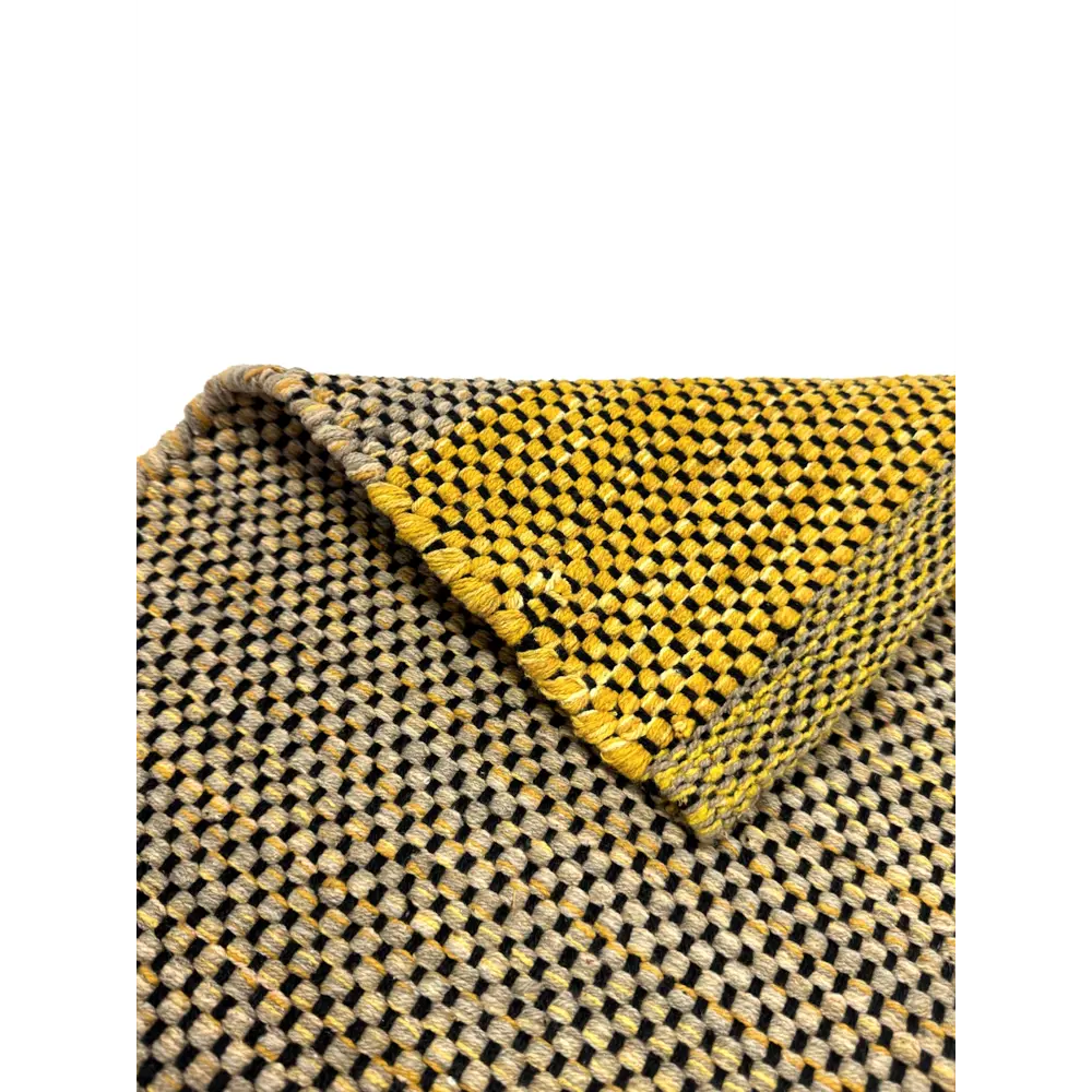 Коврик декоративный Ctim Вейв 60x90 см хлопок цвет серо-желтый STLM-2023424 - Вид №1