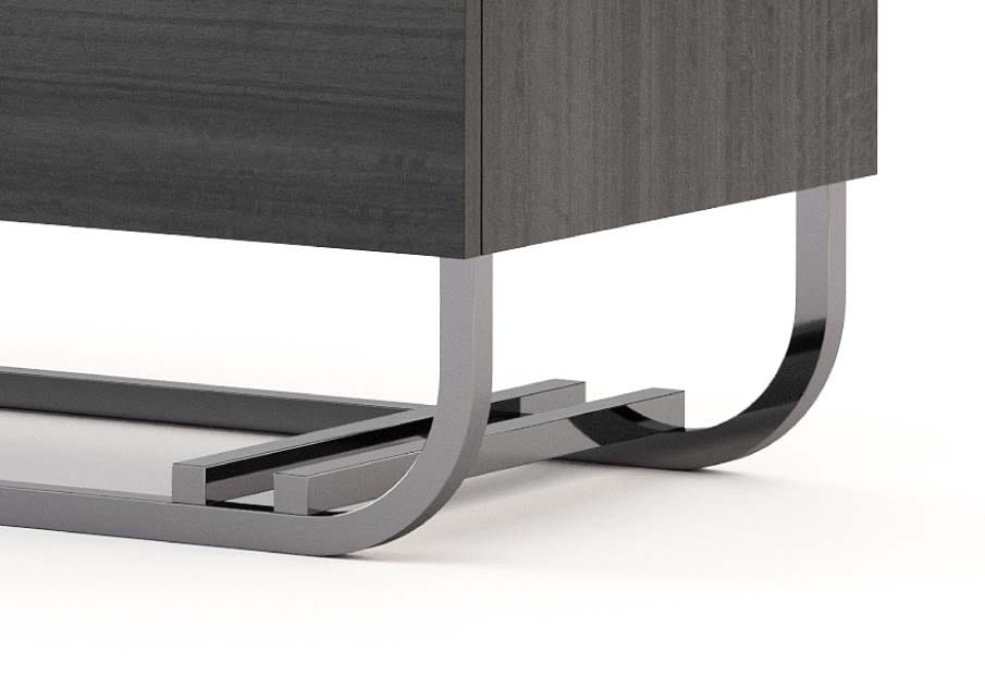 Шкаф для телевизора из шпона с распашными дверцами Stylish Club His &amp ARCH-00114459 - Вид №3