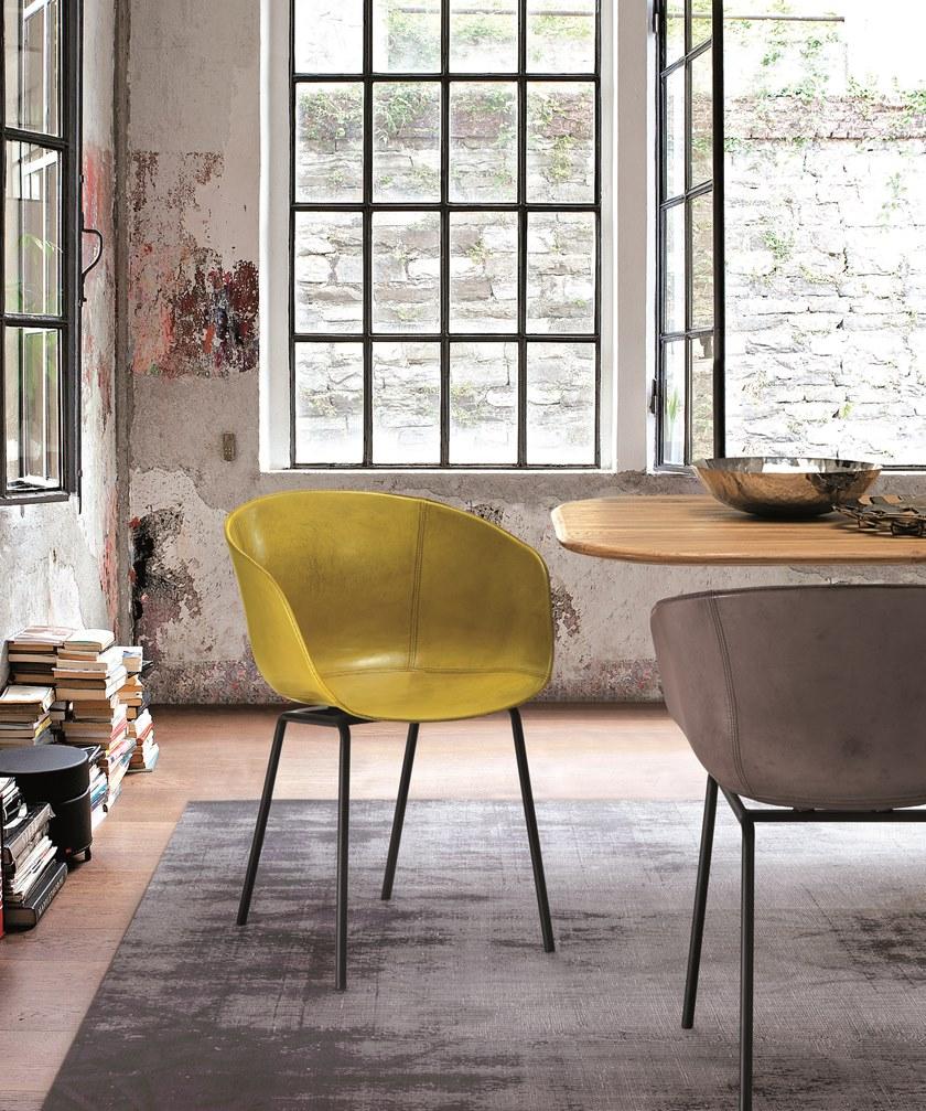 Oliver B. Кожаное кресло с подлокотниками Oliver b. wild sun-id-1383001 - Вид №1