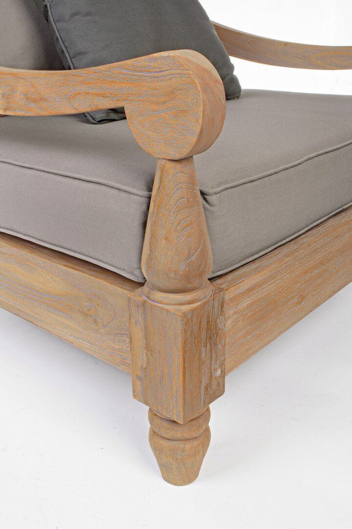 Съемное тканевое садовое кресло с подлокотниками BIZZOTTO Bali ARCH-00087694 - Вид №11