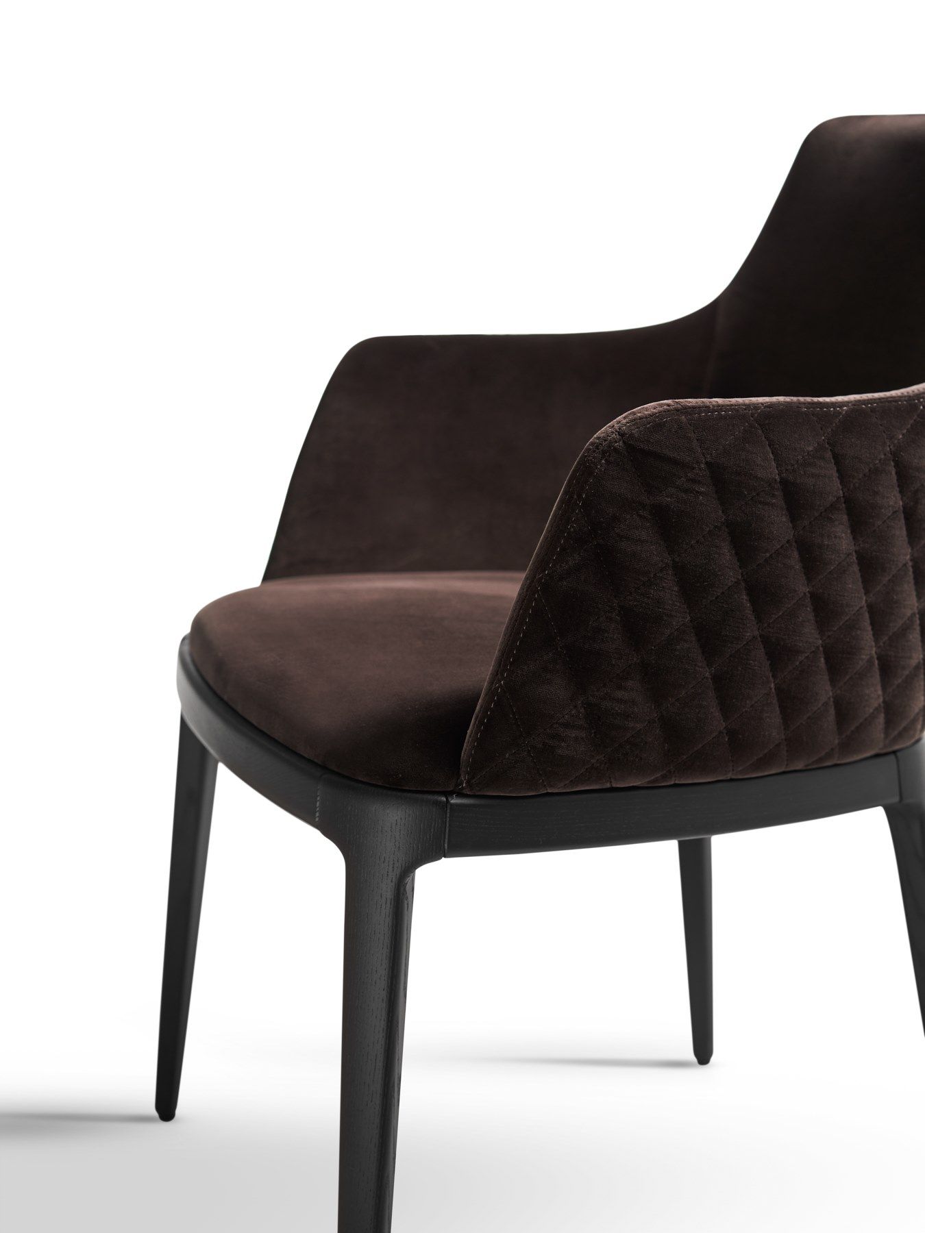 Кожаный мягкий стул с подлокотниками EFORMA Max ARCH-00042237 - Вид №1