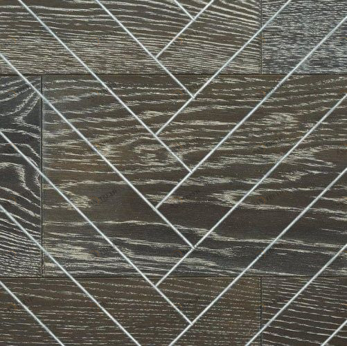 Паркет Ёлка TarWood Country Джаз Елка Дуб Рустик брашированная, гладкая (Брашированная, Гладкая) 600х100 мм 4100200031