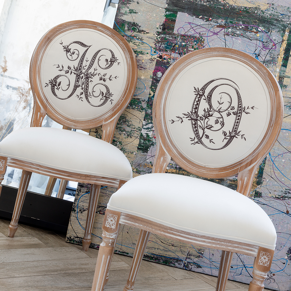 21080515 Стул «Монограмма буквы O» Object Desire Азбука мечты  - Вид №12