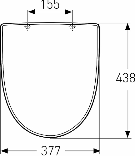 9117001001 Крышка сиденье для унитаза IDO  - Вид №1