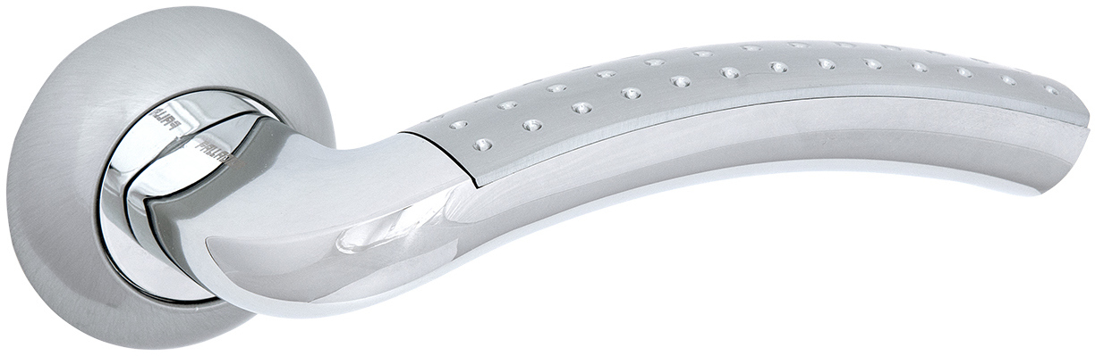 84749637 Дверные ручки Bruno-M 10 SC/CP без запирания, цвет матовый хром STLM-0054500 PALLADIUM