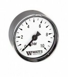 Манометр аксиальный F+R100 50 мм 1/4" 6 бар WATTS