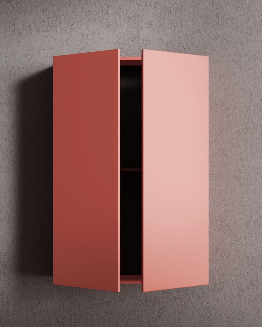 Mobiltesino Лаковая тумба под умывальник с зеркалом Estra sun-id-1382086 - Вид №3