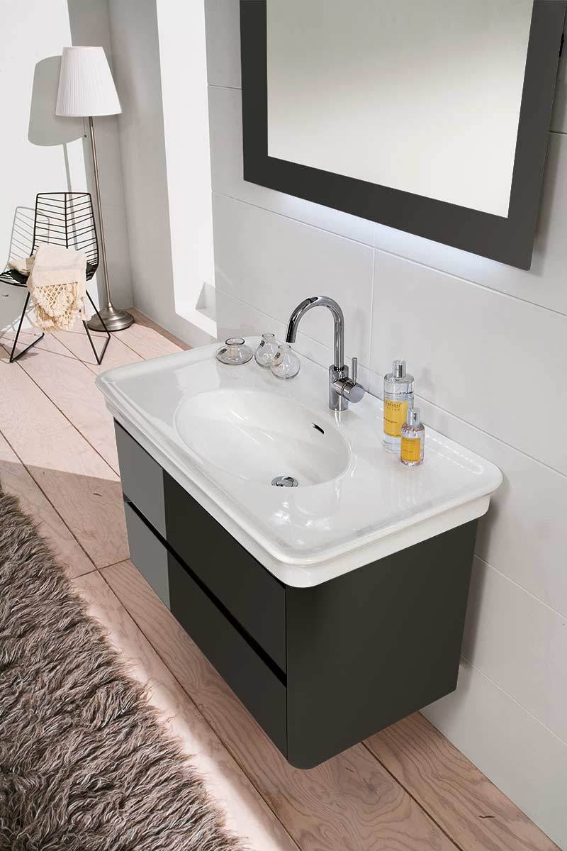 TESS6 Комплект мебели cm 100 Berloni Bagno 43245 - Вид №1