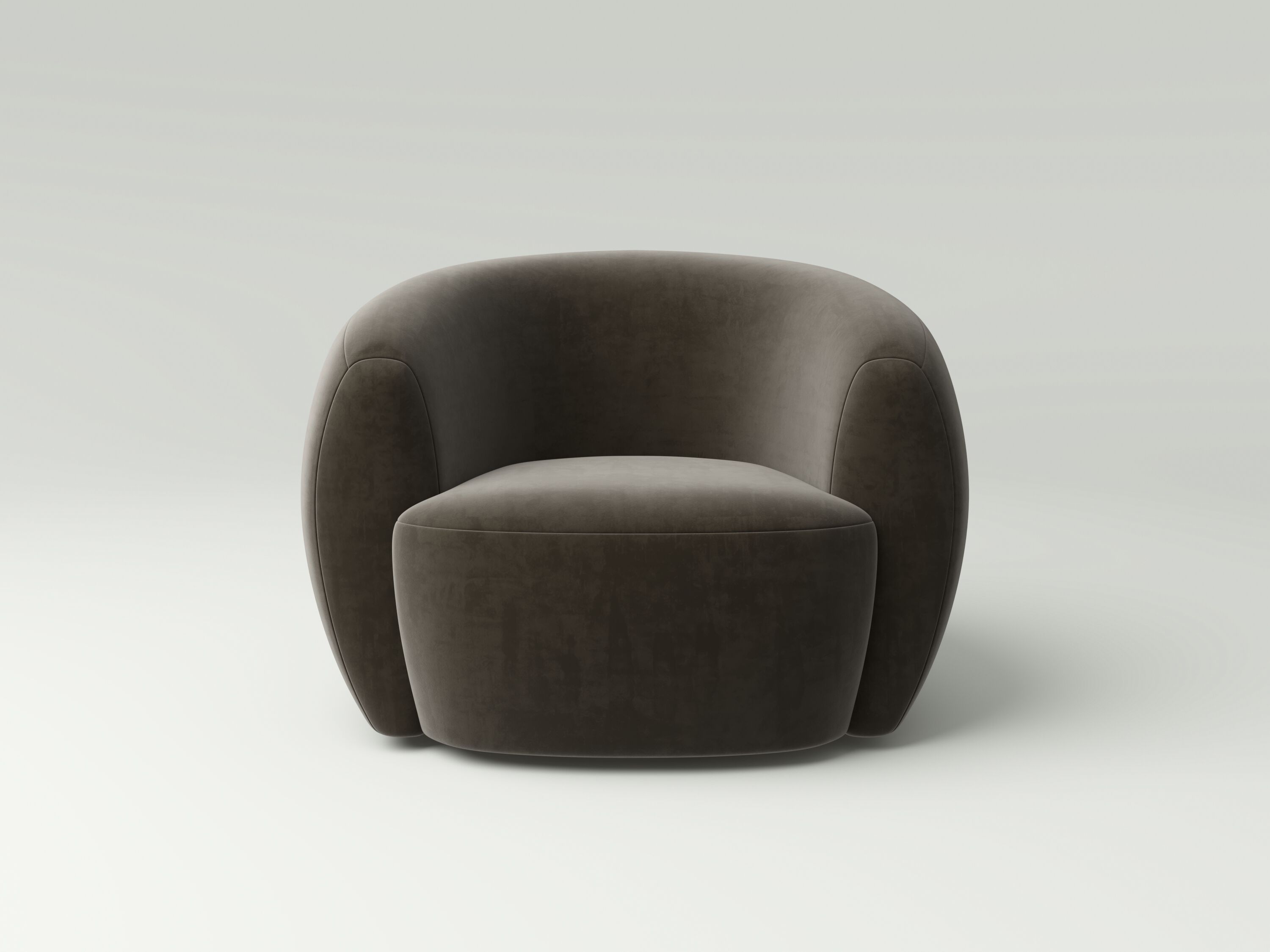 Бархатное кресло с подлокотниками NITZAN HOME HEIDI ARCH-00103140 - Вид №1