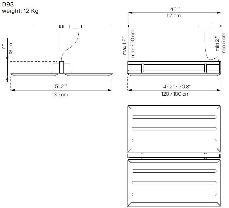 LUCEPLAN Светильник подвесной звукопоглощающий светодиодный в домашнем животном  D93  - Вид №5
