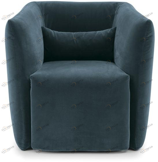 Bolzan Letti Мягкое кресло со съемным чехлом из ткани Jill sun-id-1406932