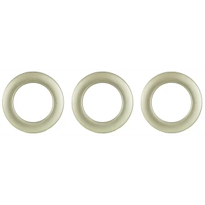 Люверсы 35 мм цвет сталь, 10 шт.