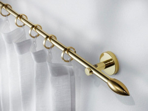 Латунная карниз