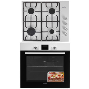 9280267 Духовой шкаф электрический Simfer B6EW56070 + Варочная поверхность газовая Simfer H60Q40W471