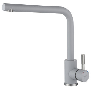 Кухонный смеситель Z-5411 серый GranFest QUARZ