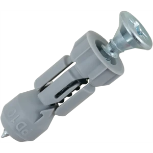 Дюбель для гипсокартона Fischer PD с шурупом 28х10 мм нейлон/оцинкованная сталь 5 шт.