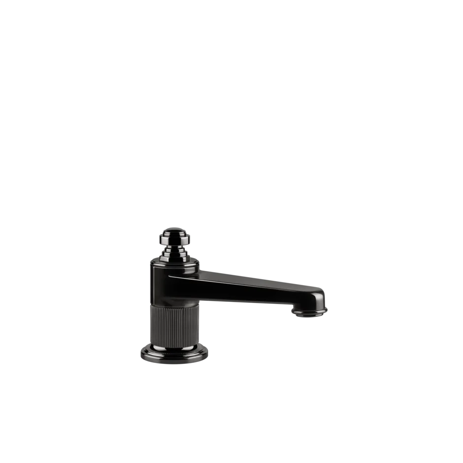 Носик для умывальника 65021 706 Gessi Venti20 ЧЕРНЫЙ МЕТАЛЛ PVD 65021706