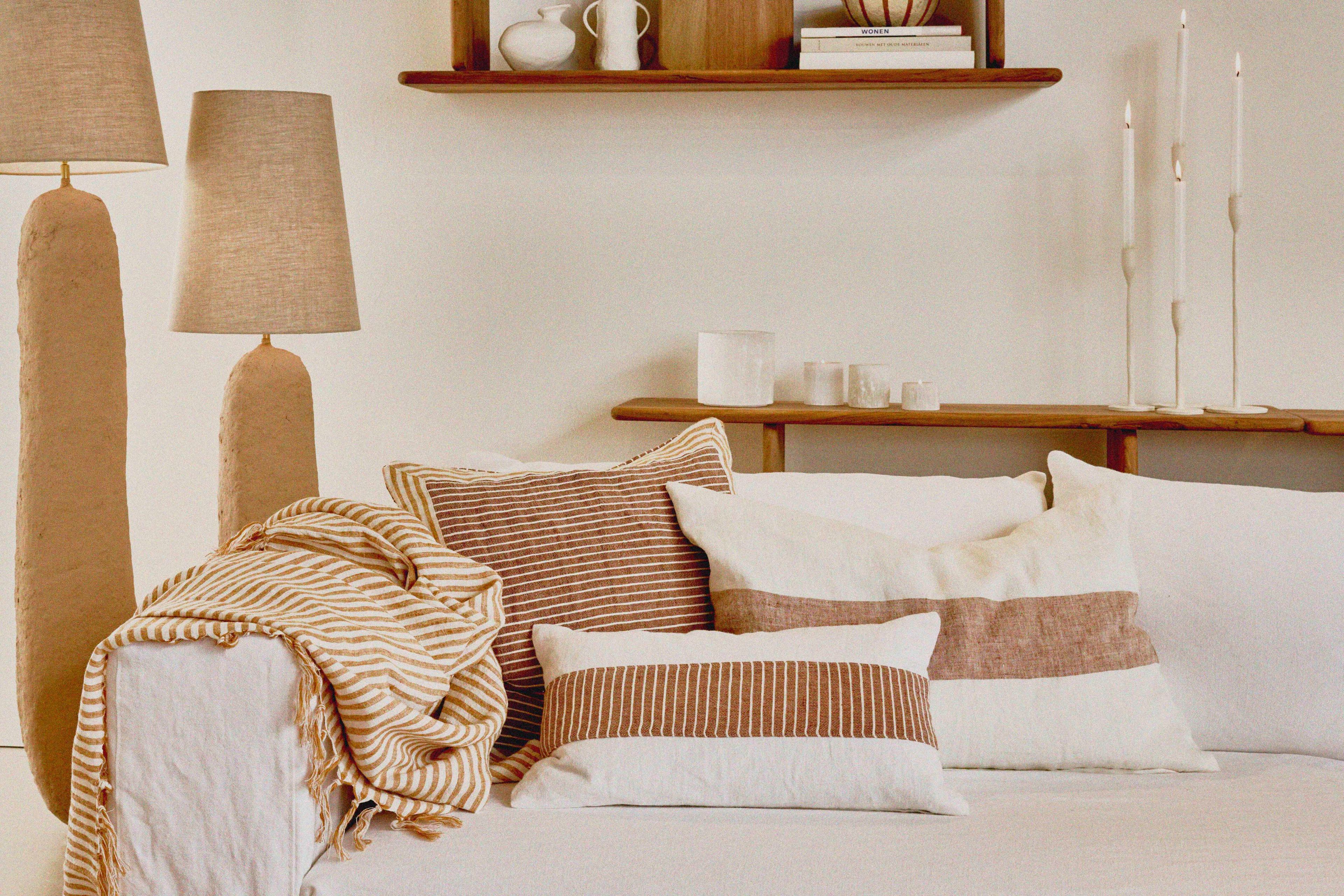 Прямоугольная льняная подушка POMAX Сен-Тропе ARCH-00072350 - Вид №7