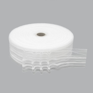 90501539 Тесьма шторная органза 607-О 60 мм х 50 м CARON TEXTIL STLM-0255021