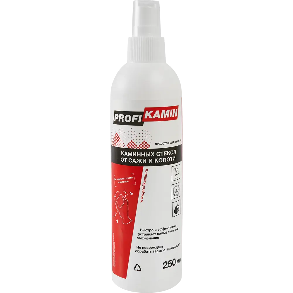 PROFIKAMIN Очиститель для каминных стекол 250 мл 88624256 STLM-1576475
