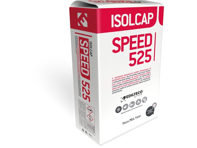 Предварительно смешанный для теплоизоляционной стяжки EDILTECO Group Isolcap ARCH-00061999