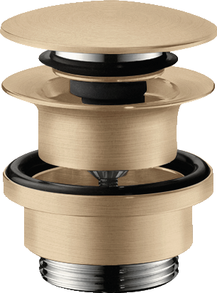 50100140 Сливной гарнитур Push-Open для смесителей для раковины и биде Hansgrohe 