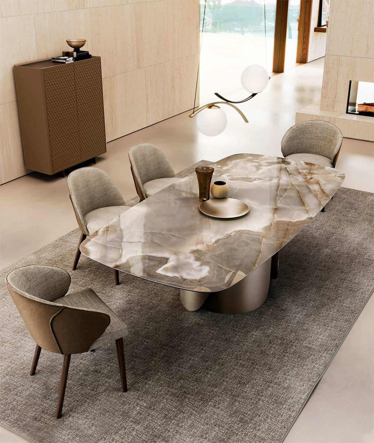 Прямоугольный керамический стол EFORMA Onda ARCH-00027873 - Вид №6