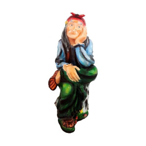 90382208 Фигура садовая 327 Баба яга на пне 50х80 см STLM-0208008 ГЗДСИ ДЕКОСТЕК ООО