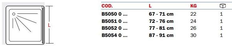 INDA® Душевая кабина стеклянная ниша с распашной дверцей Jolly sun-id-1378963 - Вид №2